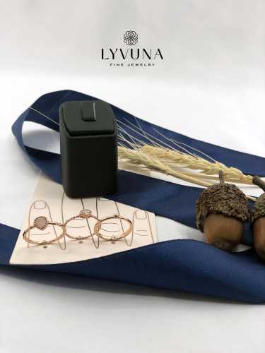 ست انگشتر رزگلد مینیمال